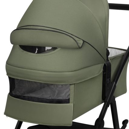 Lionelo - Kombinierter 2-in-1 Kinderwagen AMBER PLUS Green Forest