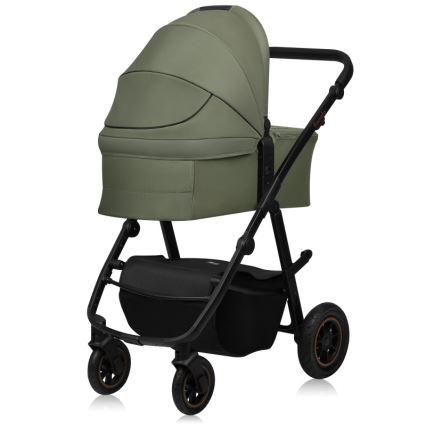 Lionelo - Kombinierter 2-in-1 Kinderwagen AMBER PLUS Green Forest