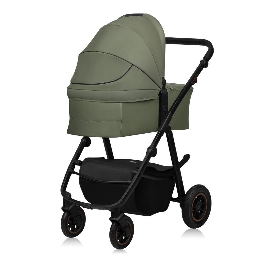 Lionelo - Kombinierter 2-in-1 Kinderwagen AMBER PLUS Green Forest