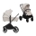 Lionelo - Kombinierter 2-in-1-Kinderwagen MIKA PLUS Beige Sand