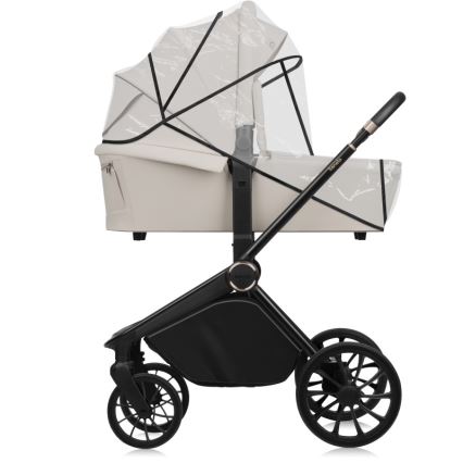 Lionelo - Kombinierter 2-in-1-Kinderwagen MIKA PLUS Beige Sand