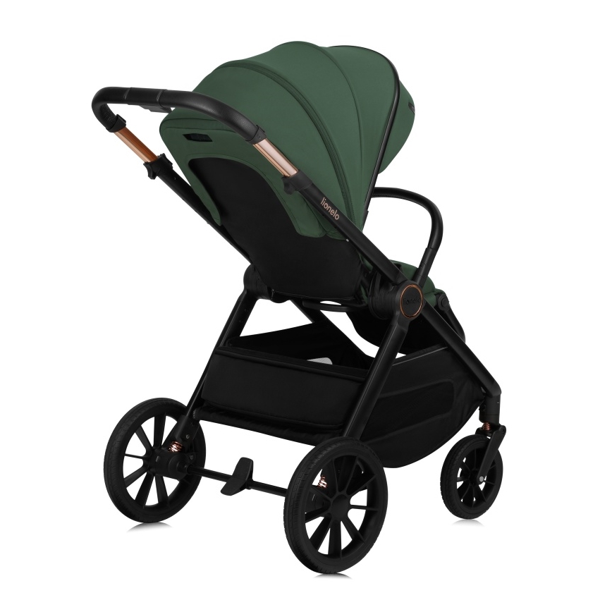 Lionelo - Kombinierter 3-in-1-Kinderwagen LAYLA Green Forest