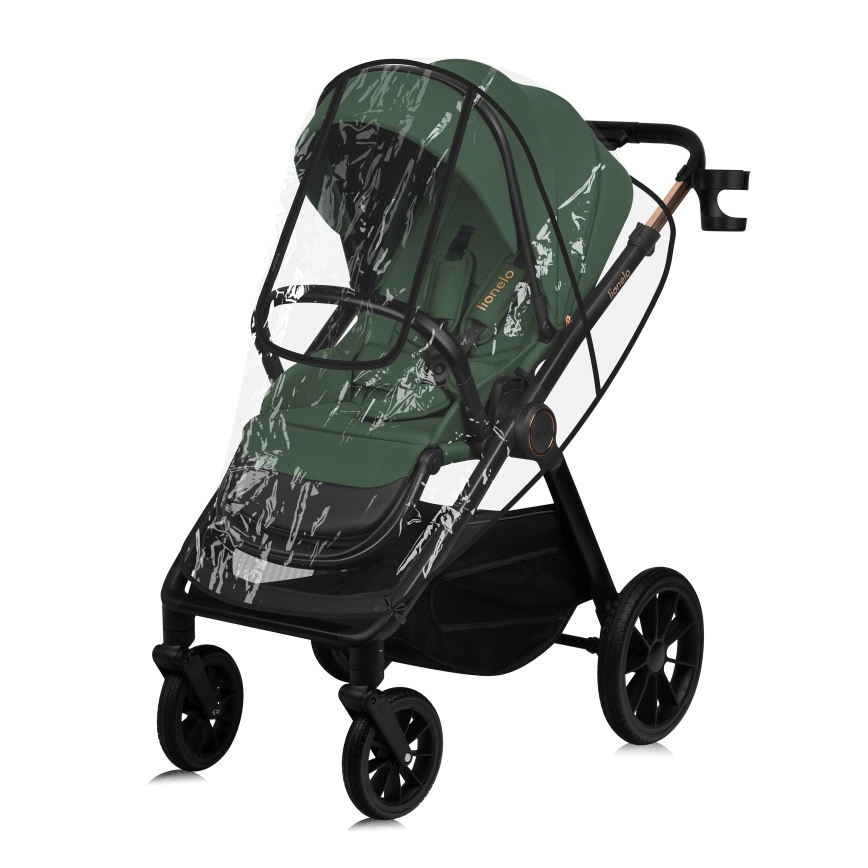 Lionelo - Kombinierter 3-in-1-Kinderwagen LAYLA Green Forest
