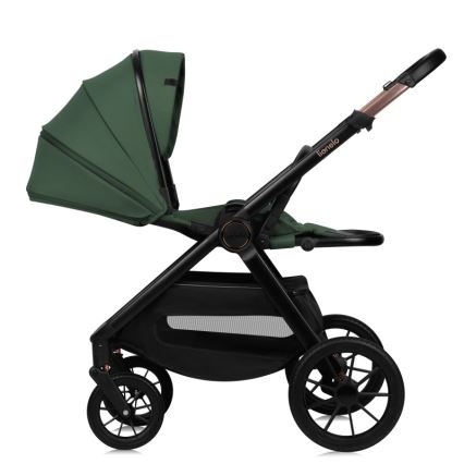 Lionelo - Kombinierter 3-in-1-Kinderwagen LAYLA Green Forest