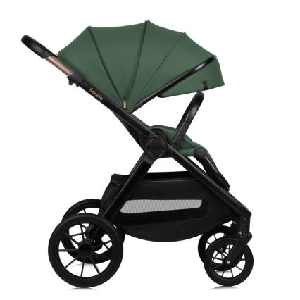 Lionelo - Kombinierter 3-in-1-Kinderwagen LAYLA Green Forest