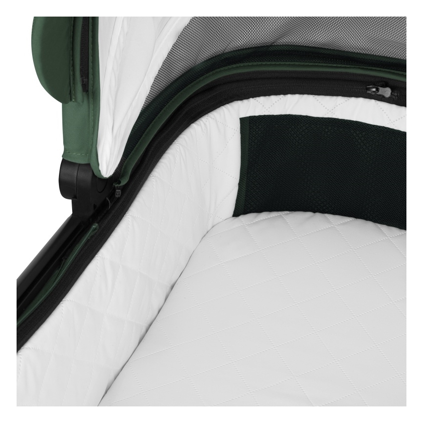 Lionelo - Kombinierter 3-in-1-Kinderwagen LAYLA Green Forest