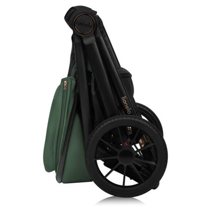 Lionelo - Kombinierter 3-in-1-Kinderwagen LAYLA Green Forest