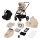 Lionelo - Kombinierter Kinderwagen 3-in-1 MERIL Beige Sand