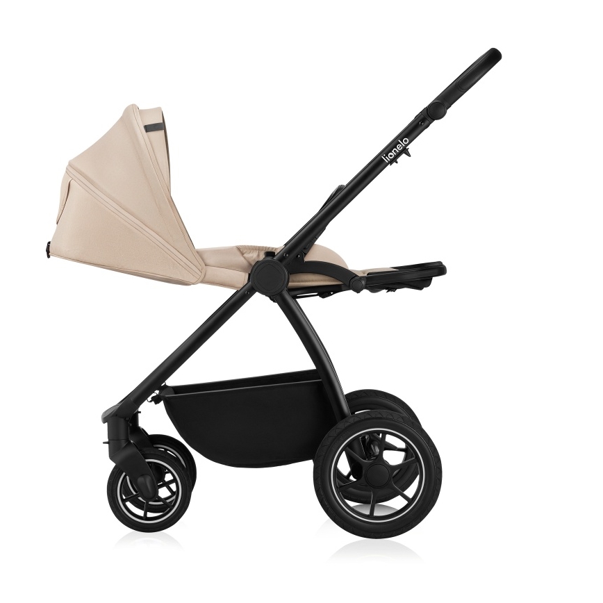Lionelo - Kombinierter Kinderwagen 3-in-1 MERIL Beige Sand