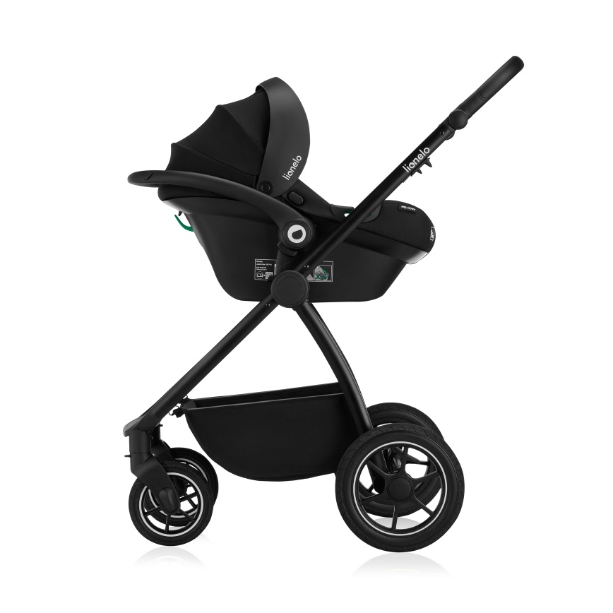 Lionelo - Kombinierter Kinderwagen 3-in-1 MERIL Beige Sand