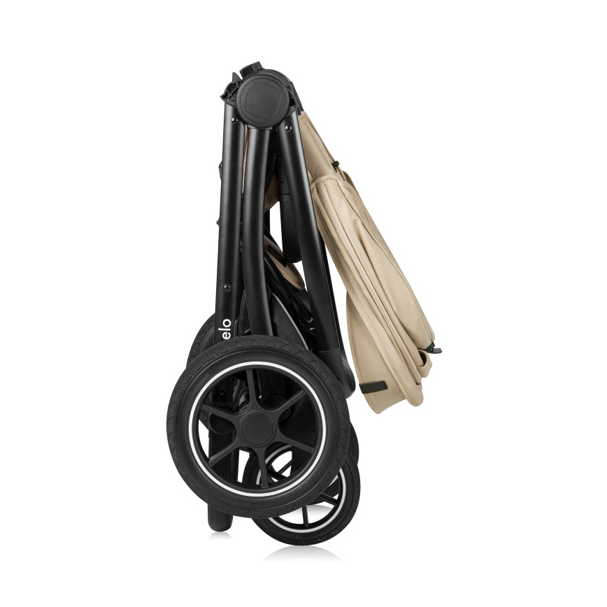 Lionelo - Kombinierter Kinderwagen 3-in-1 MERIL Beige Sand