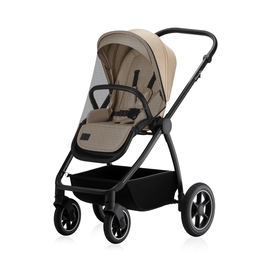Lionelo - Kombinierter Kinderwagen 3-in-1 MERIL Beige Sand