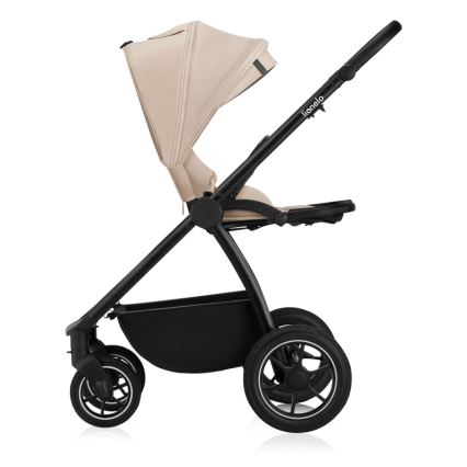 Lionelo - Kombinierter Kinderwagen 3-in-1 MERIL Beige Sand