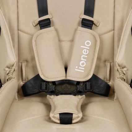 Lionelo - Kombinierter Kinderwagen 3-in-1 MERIL Beige Sand