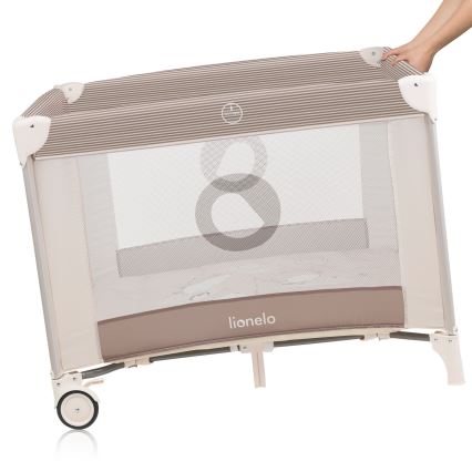 Lionelo - Laufgitter BONNIE Beige Sand