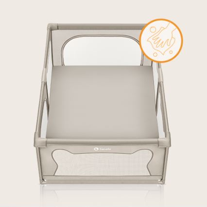 Lionelo - Laufgitter WILLOW Beige