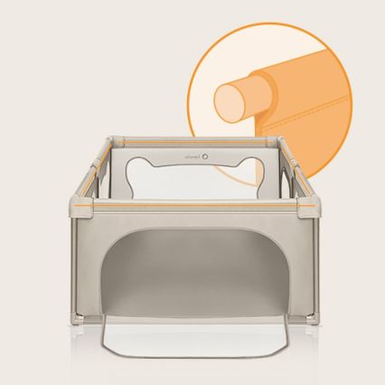 Lionelo - Laufgitter WILLOW Beige