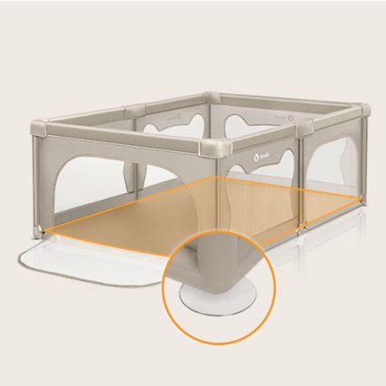 Lionelo - Laufgitter WILLOW Beige