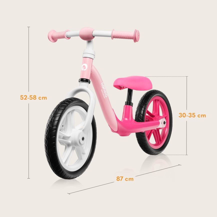 Lionelo - Laufrad ALEX Bubblegum