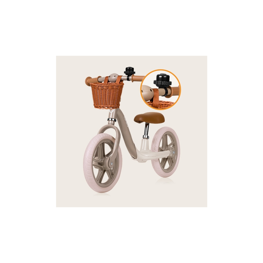 Lionelo - Laufrad ALEX PLUS beige