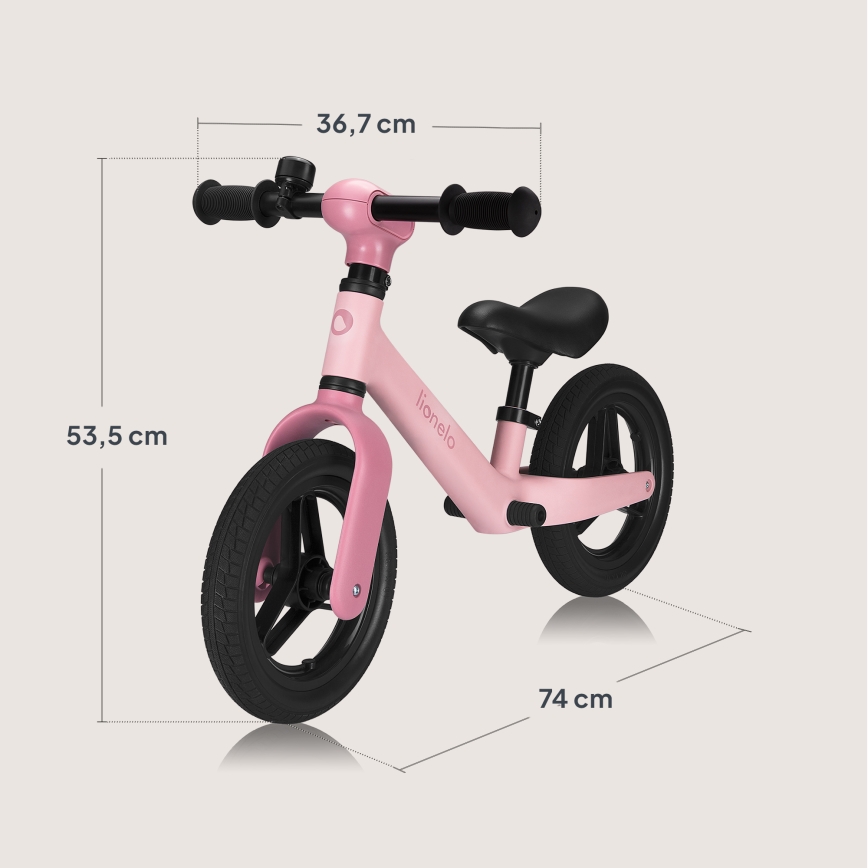 Lionelo - Laufrad TONI Pink Rose