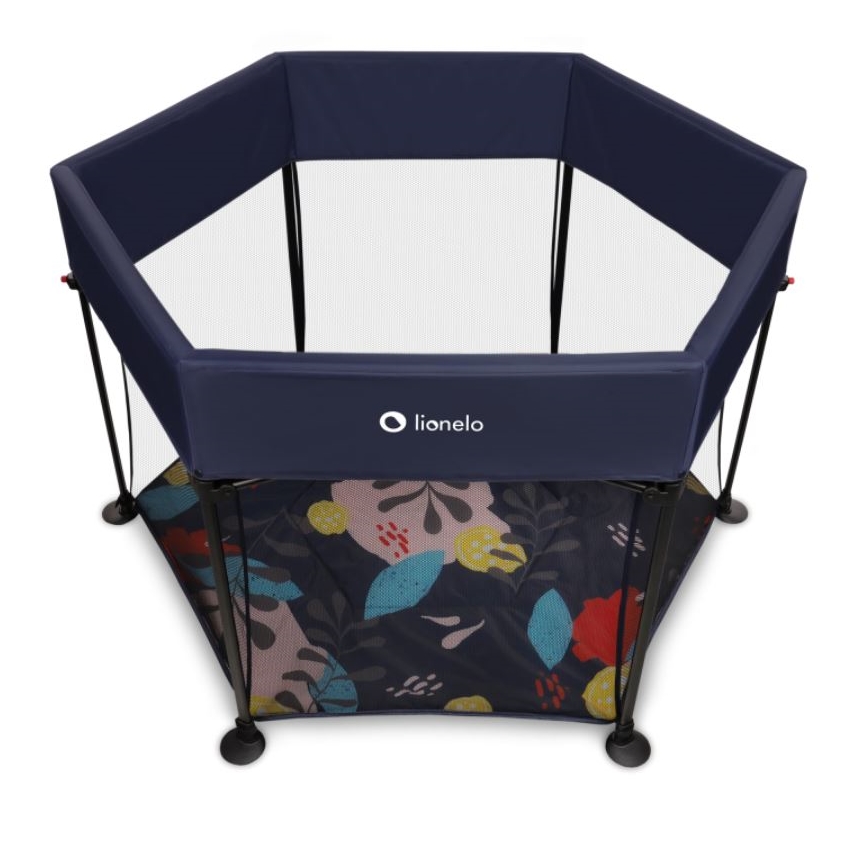 Lionelo - Laufstall ROEL dunkelblau