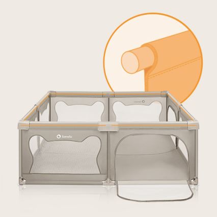 Lionelo - Laufstall WILLOW XL beige