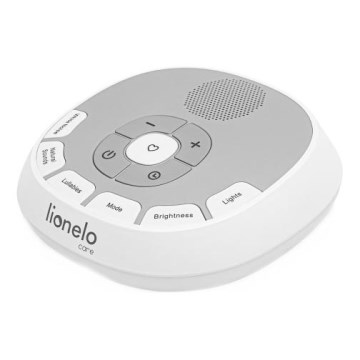 Lionelo - LED RGB wiederaufladbare Spieluhr mit Nachtlicht BABYNAP 5V/1500 mAh