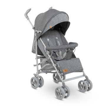 Lionelo - Regenschirm-Buggy IRMA Grau/Dunkelgrau