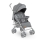 Lionelo - Regenschirm-Buggy IRMA Grau/Dunkelgrau