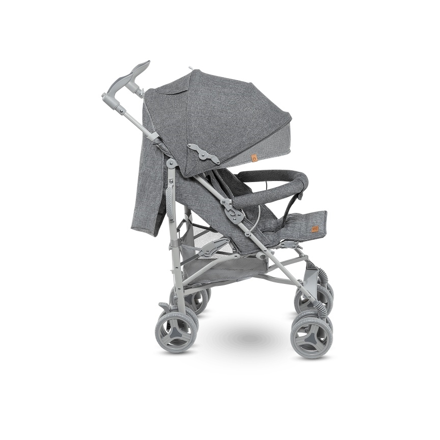 Lionelo - Regenschirm-Buggy IRMA Grau/Dunkelgrau