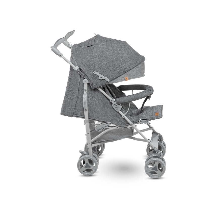 Lionelo - Regenschirm-Buggy IRMA Grau/Dunkelgrau