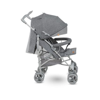 Lionelo - Regenschirm-Buggy IRMA Grau/Dunkelgrau