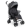Lionelo - Regenschirm-Buggy IRMA Schwarz/Dunkelgrau
