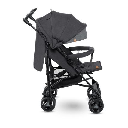 Lionelo - Regenschirm-Buggy IRMA Schwarz/Dunkelgrau
