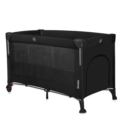 Lionelo - Reisebett 3-in-1 ELLEN Schwarz-Carbon