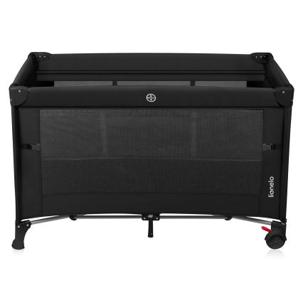 Lionelo - Reisebett 3-in-1 ELLEN Schwarz-Carbon