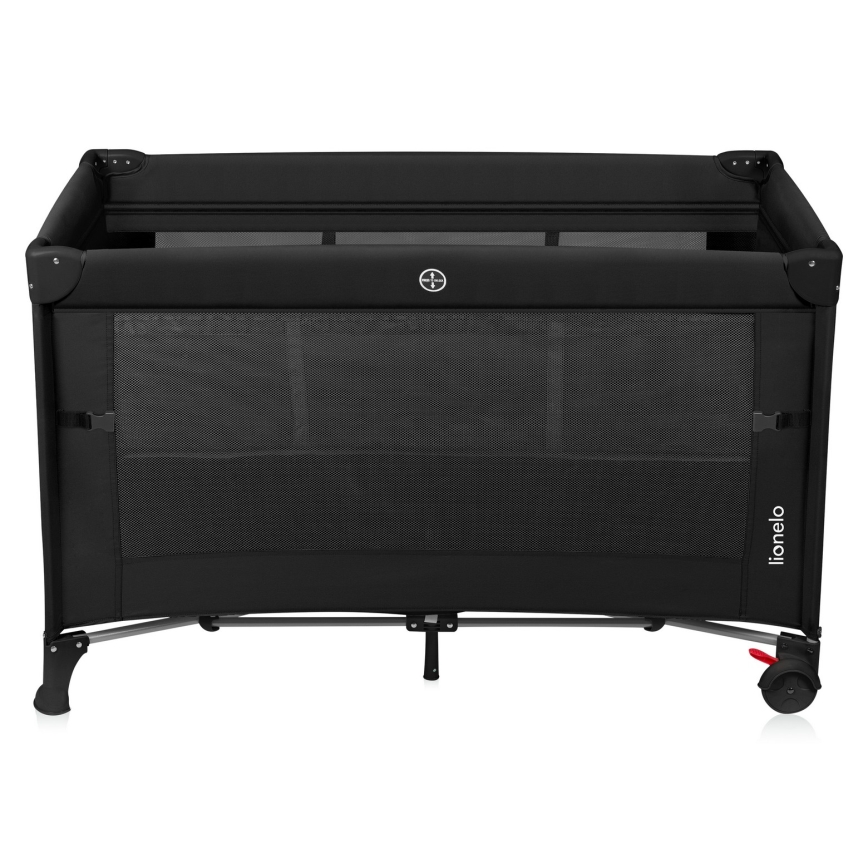 Lionelo - Reisebett 3-in-1 ELLEN Schwarz-Carbon