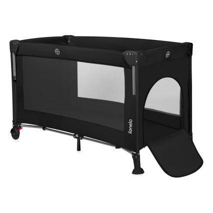 Lionelo - Reisebett 3-in-1 ELLEN Schwarz-Carbon