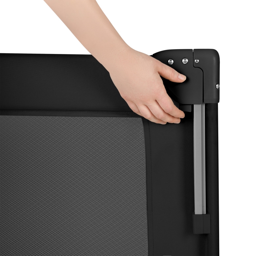 Lionelo - Reisebett 3-in-1 ELLEN Schwarz-Carbon