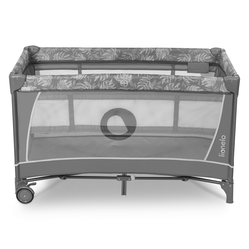 Lionelo - Reisebett FLOWER Grey Stone