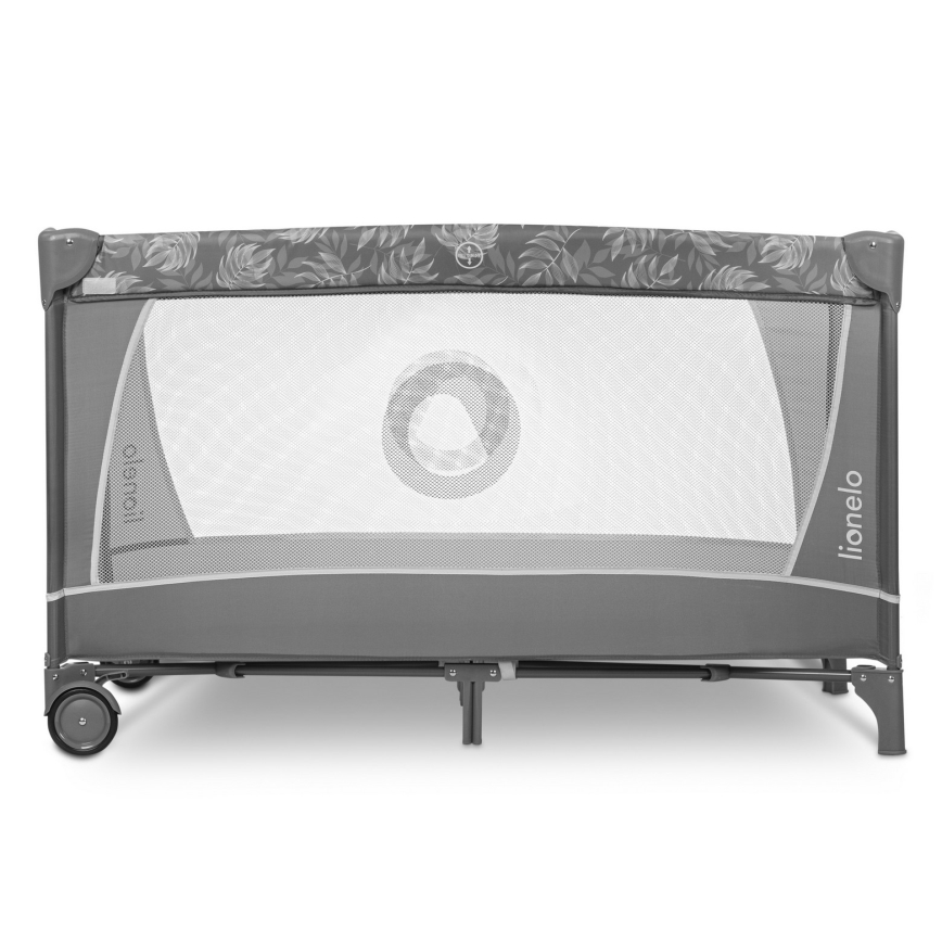 Lionelo - Reisebett FLOWER Grey Stone