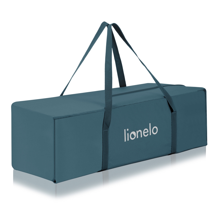 Lionelo - Reisebett FLOWER Grün-Türkis