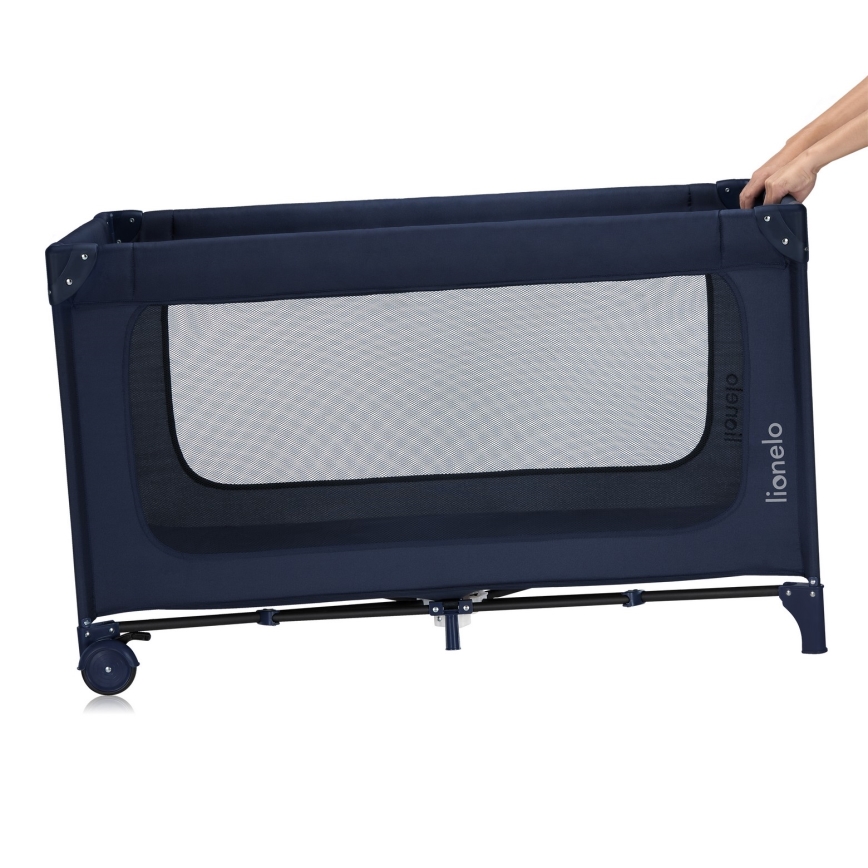 Lionelo - Reisebett JASMIN EASY FOLD Marineblau