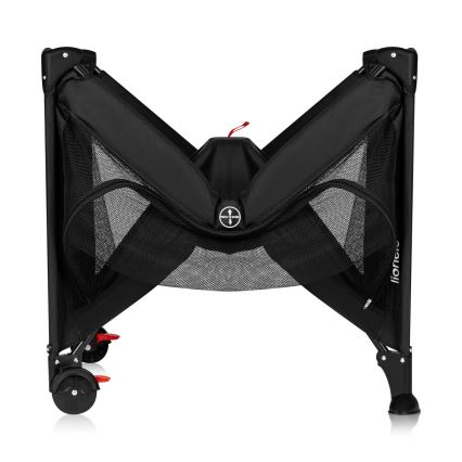 Lionelo - Reisebett LAURA Black Carbon