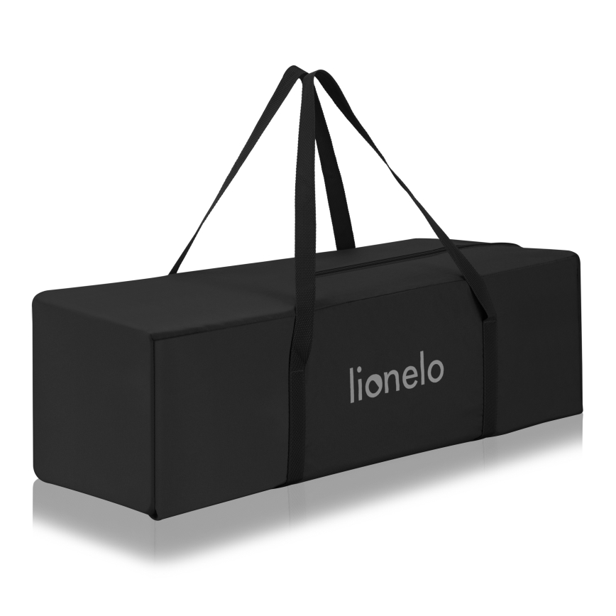 Lionelo - Reisebett LAURA Black Carbon
