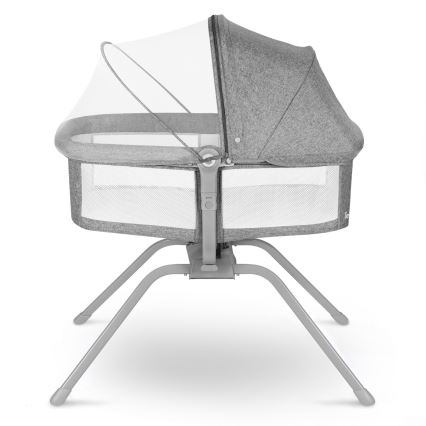 Lionelo - Reisebett MALIN Stone-Grau