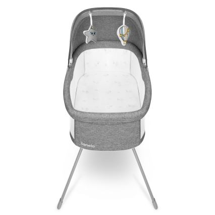 Lionelo - Reisebett MALIN Stone-Grau