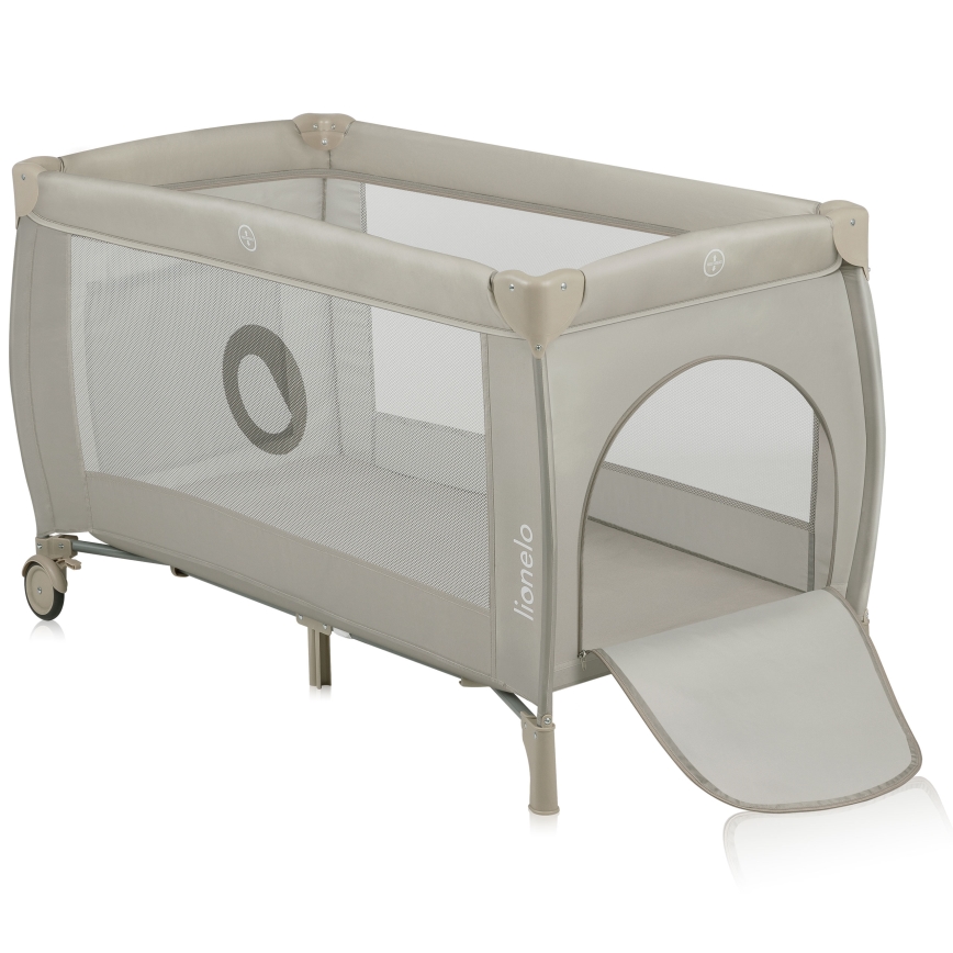 Lionelo - Reisebett STEFI PLUS Beige Cappuccino