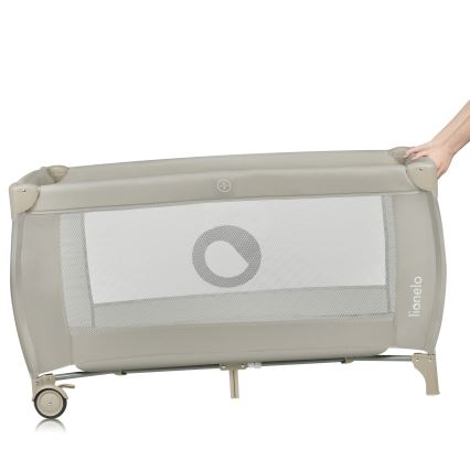 Lionelo - Reisebett STEFI PLUS Beige Cappuccino